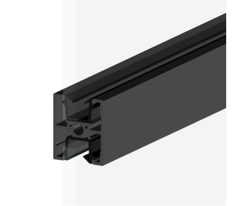 porte verres horizontaux grise avec joints de vitrage noir 1745355209