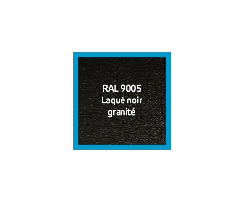 Texture RAL 9005 laqué noir granité