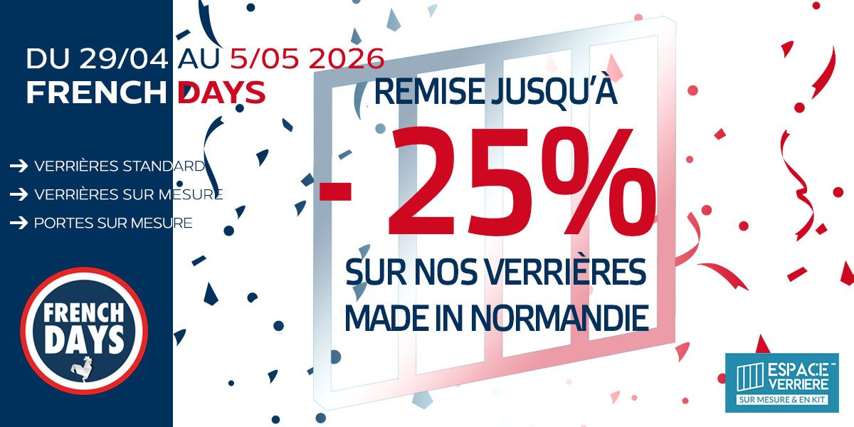 25% de réduction pour les French Days